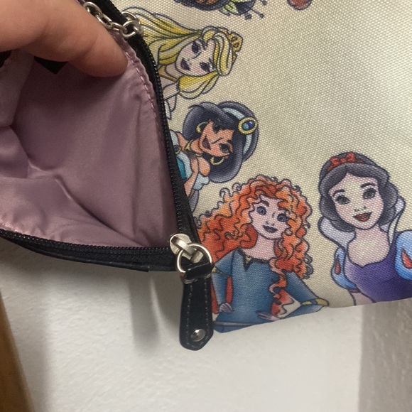 Coach wedge👡7.5+Zip Wallet🔑⛓+Loungefly/Disney👑Princess bag💕 - Picture 14 of 17